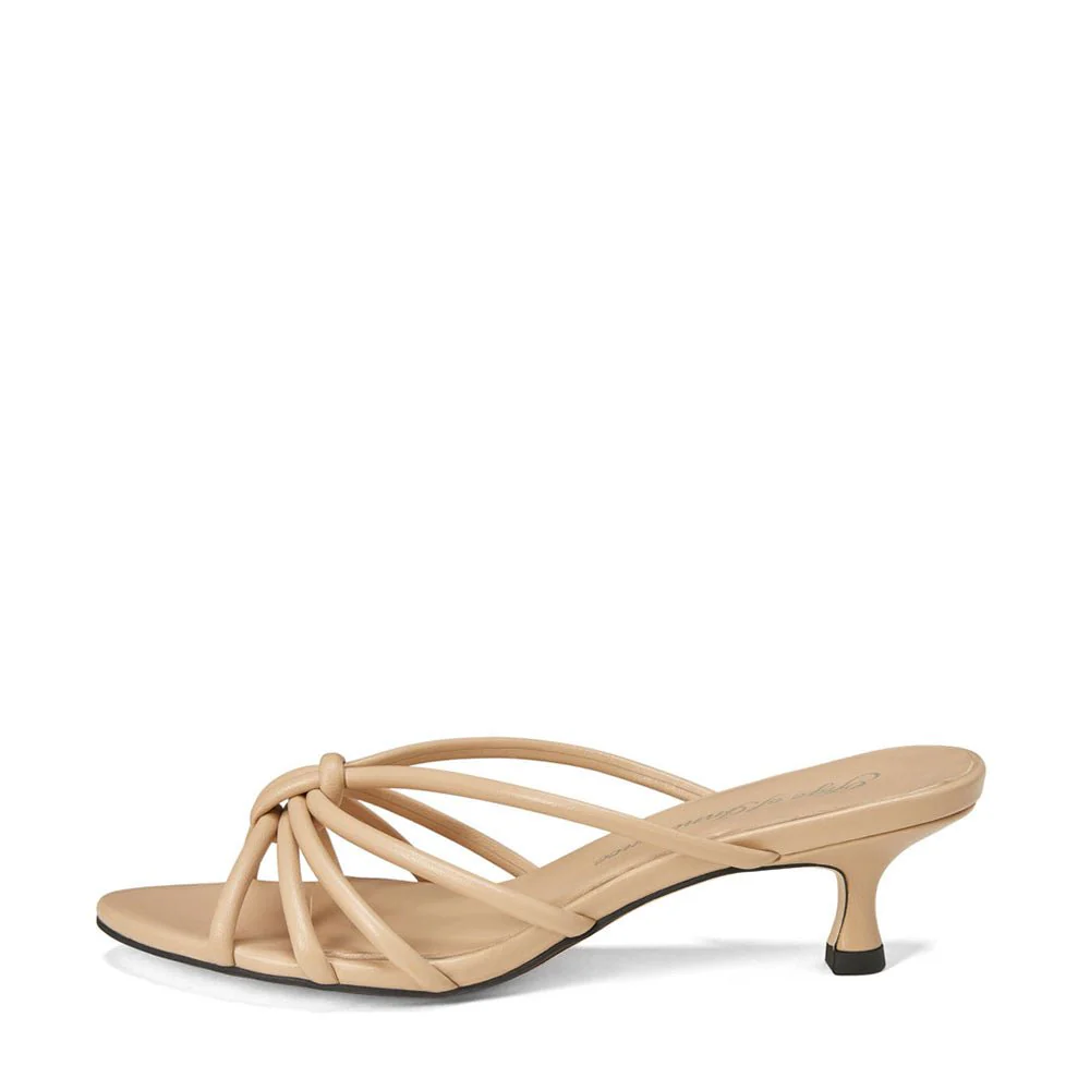 Adeline Beige Mules