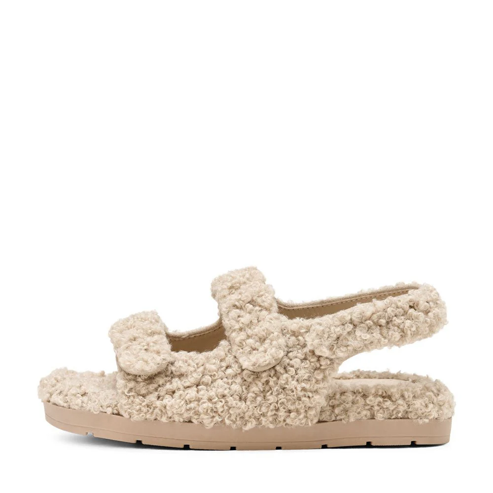 Affy Beige Sandals