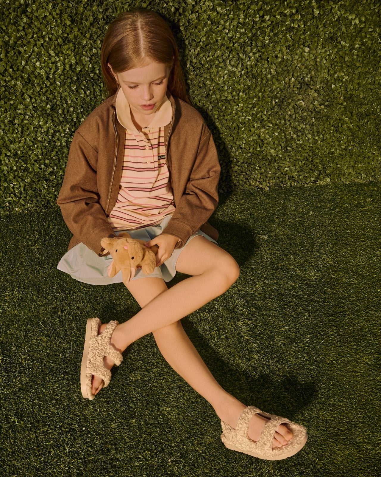 Affy Beige Sandals - Image 4