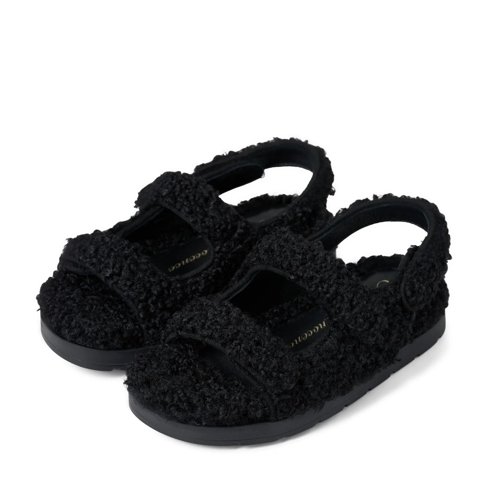 Affy Black Sandals - Image 2