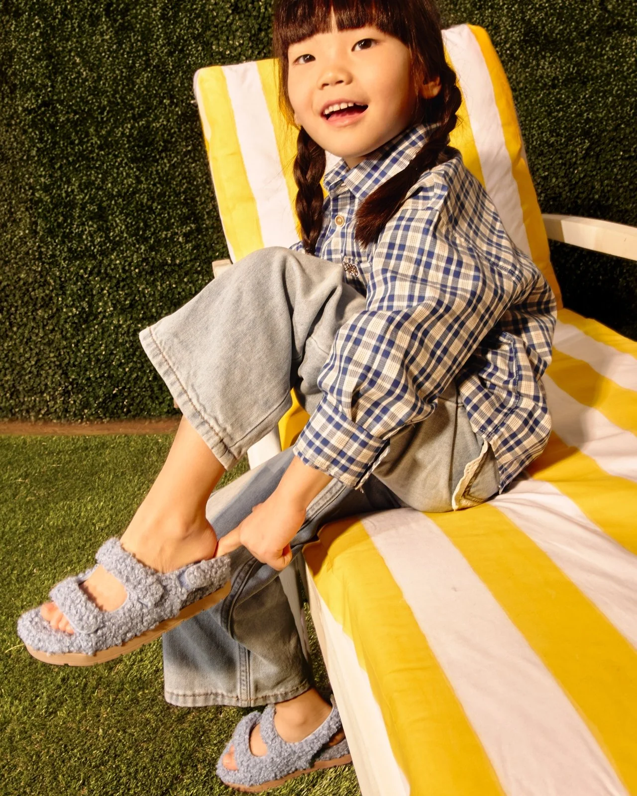 Affy Blue Sandals - Image 3