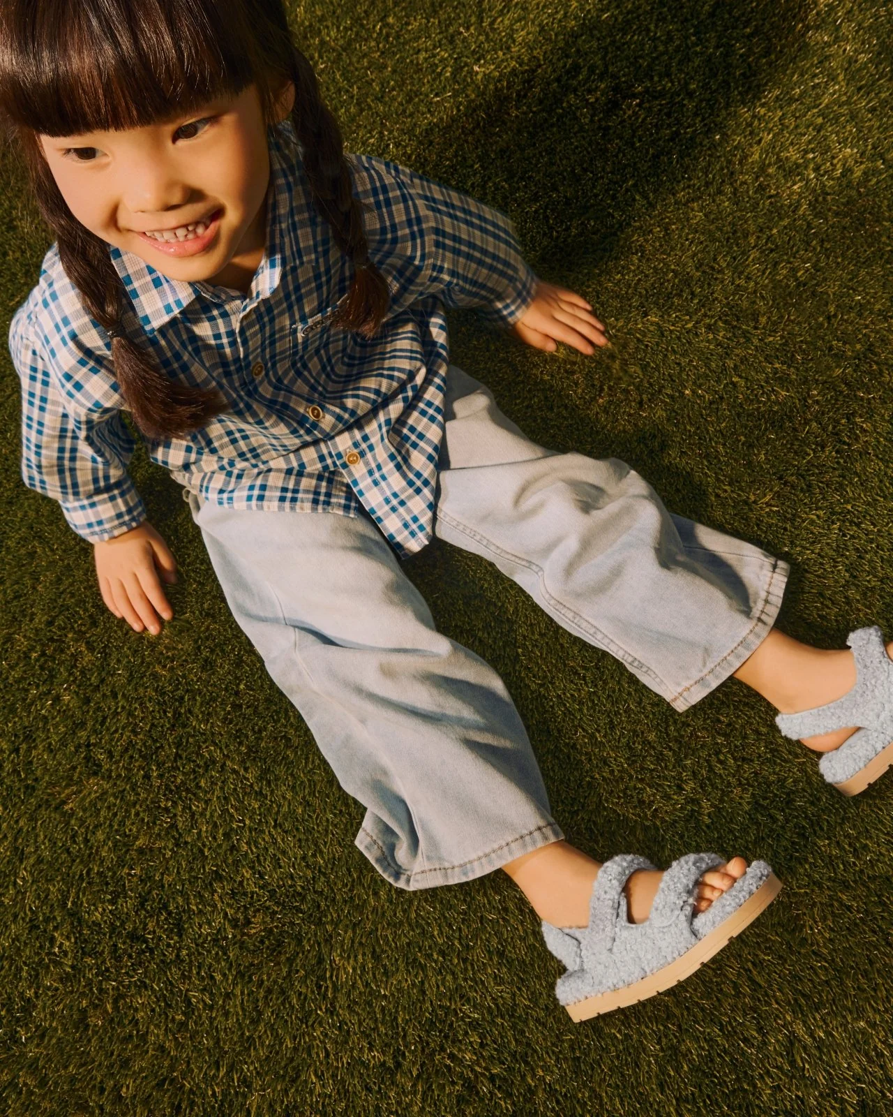 Affy Blue Sandals - Image 4