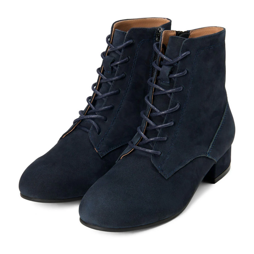 Alaya Navy Boots - Image 2