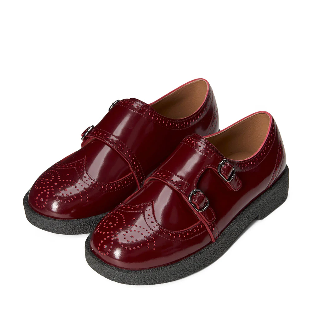 Alsa Burgundy Shoes - Image 2