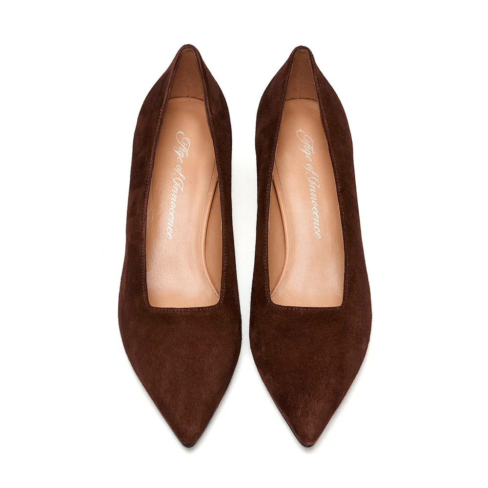 Andrea Chocolate Shoes - Image 3