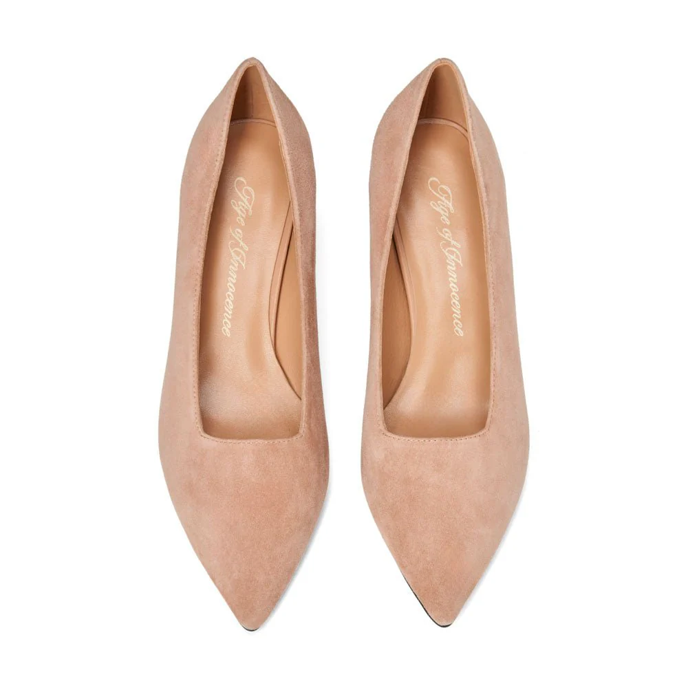 Andrea Light Beige Shoes - Image 3