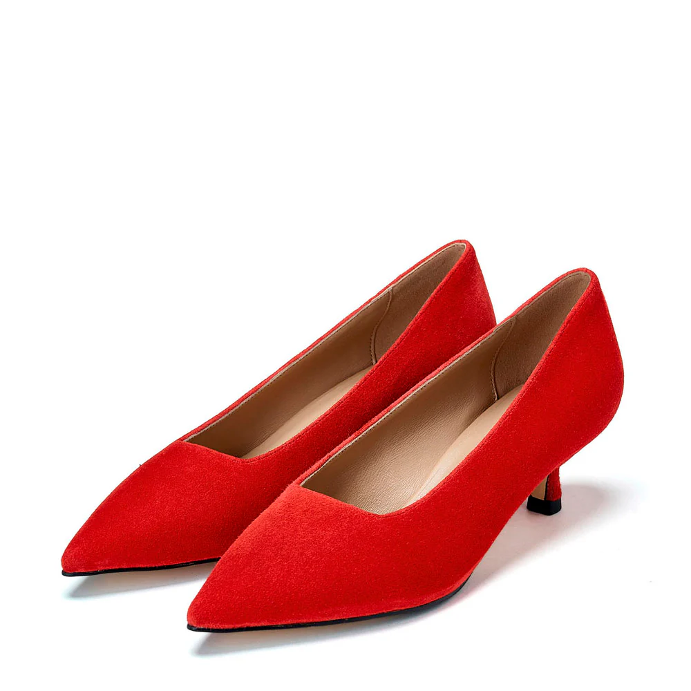 Andrea Red Shoes - Image 2