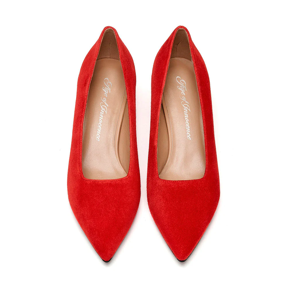 Andrea Red Shoes - Image 3