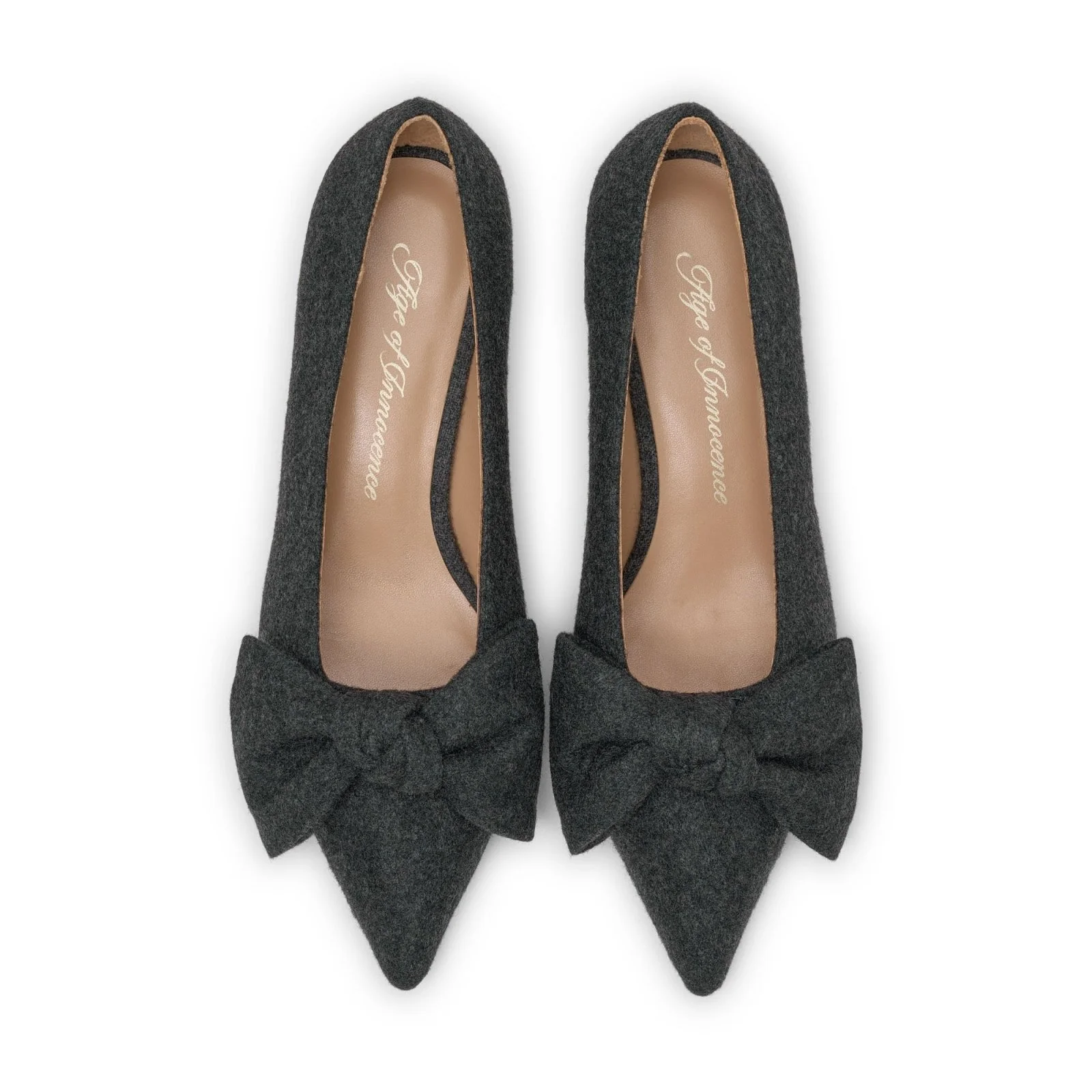Anita 2.0 Wool Grey Shoes - Image 3