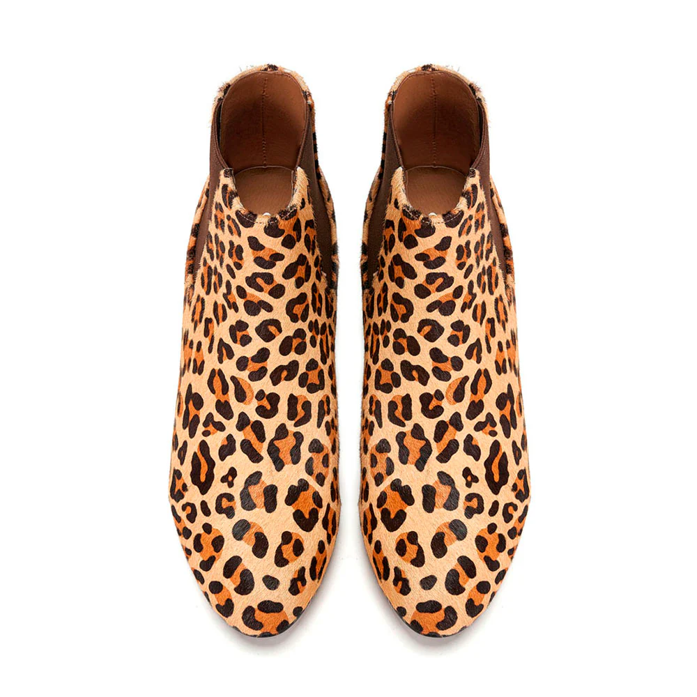 Ankle Boots Animal Print - Image 3