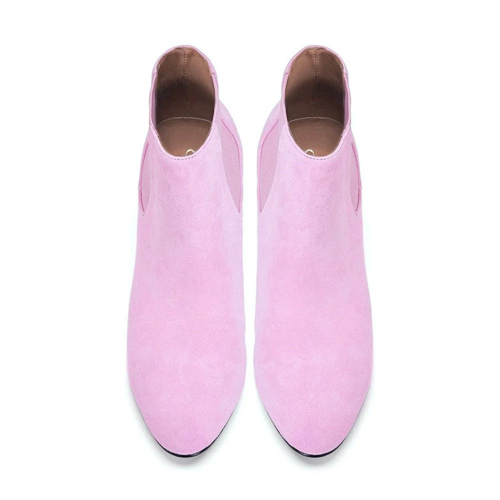 Ankle Boots Pink - Image 3