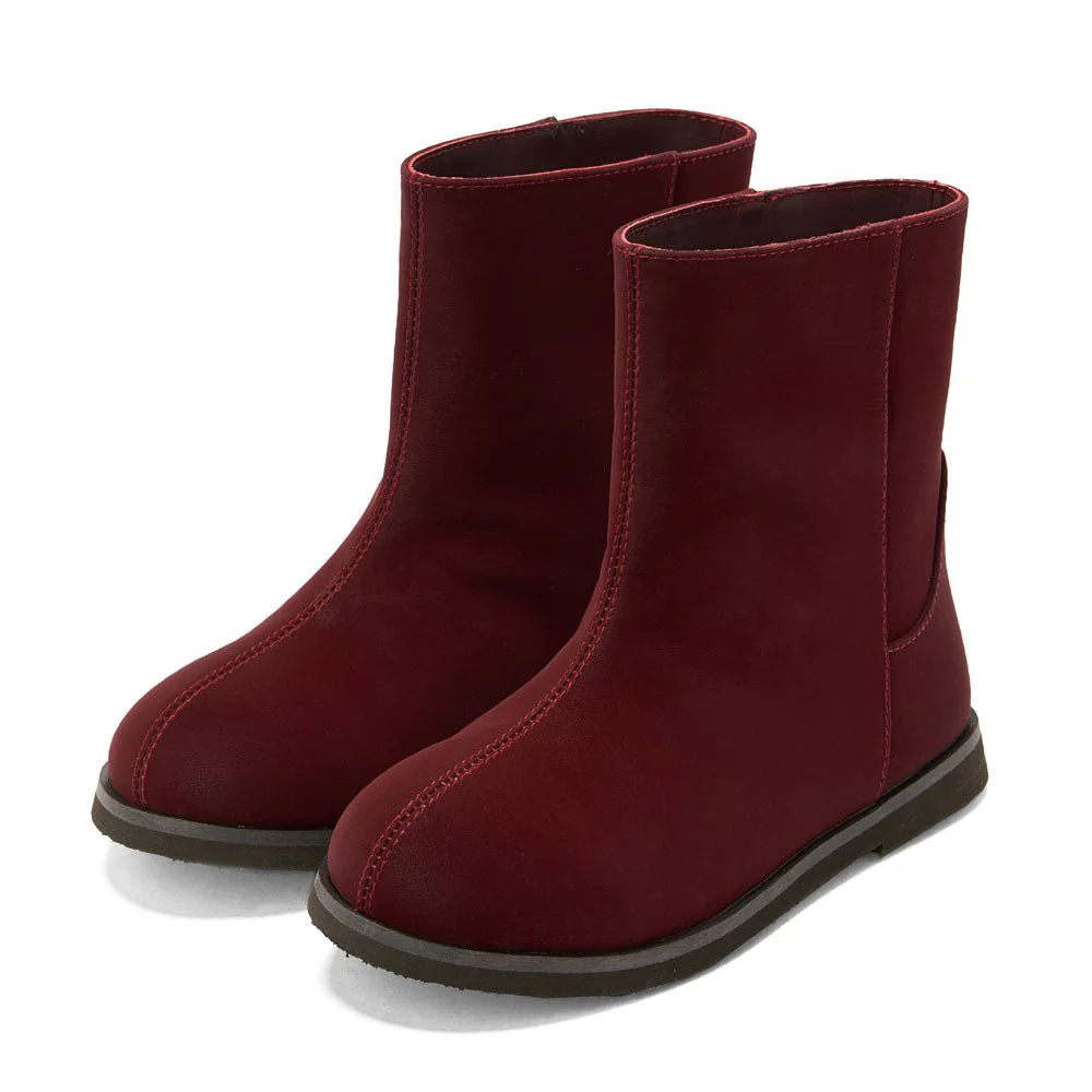Ann 3.0 Burgundy Boots - Image 2