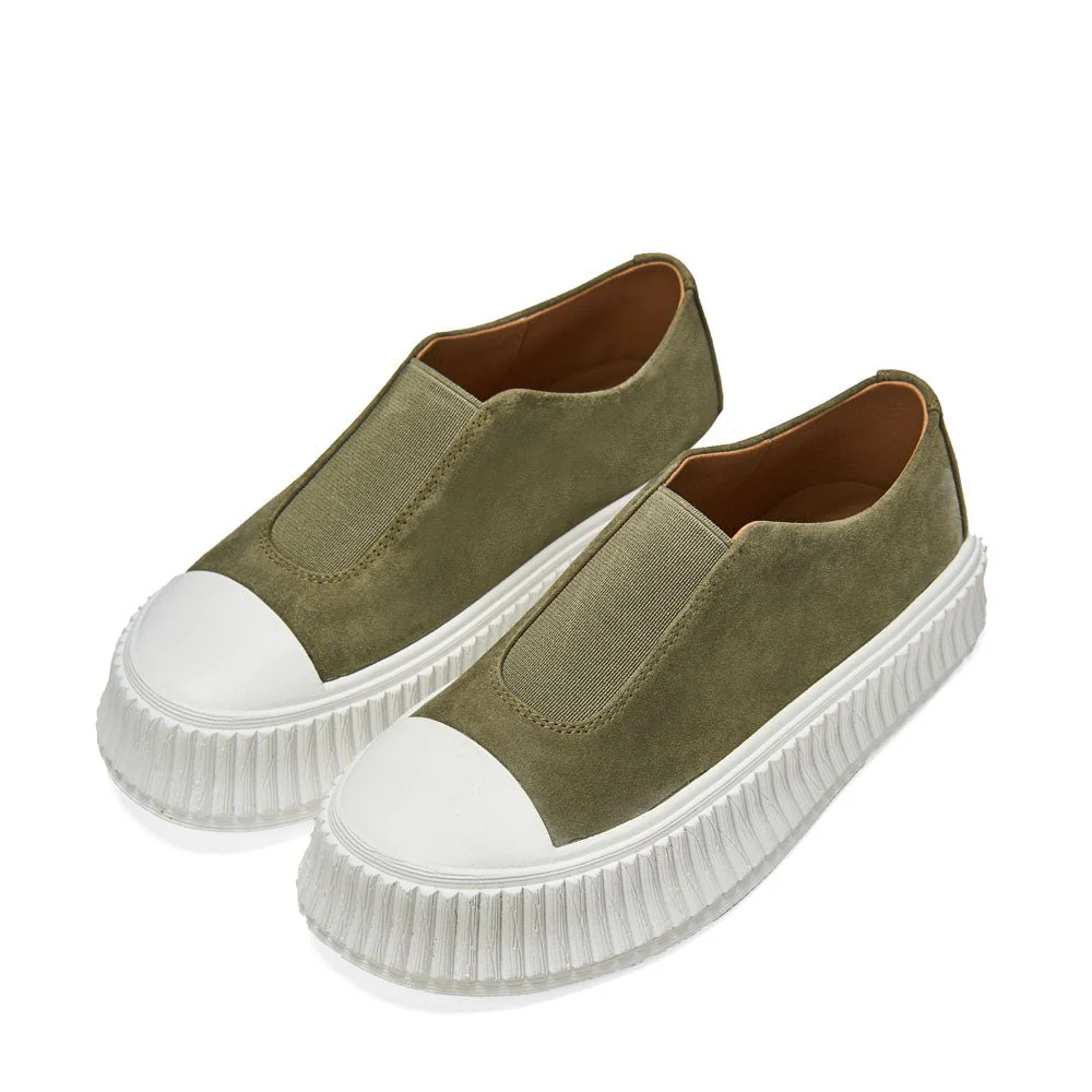 Archi Khaki Sneakers - Image 2