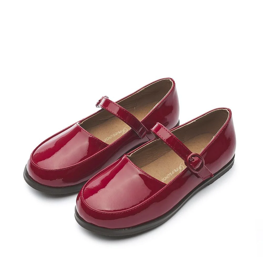 Aria Burgundy Shoes - Image 2