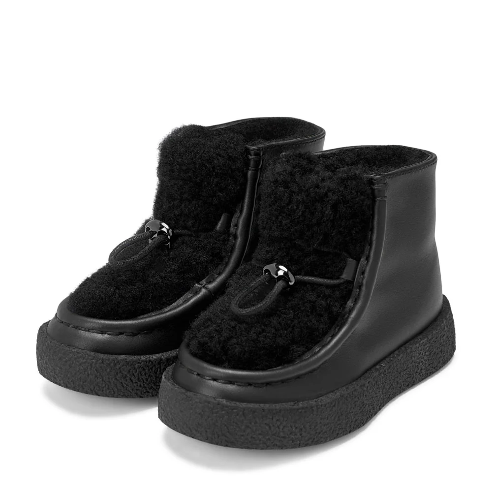 Aspen Leather Black/Black Boots - Image 2
