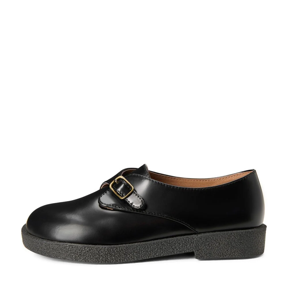 Astrid Black Brogues