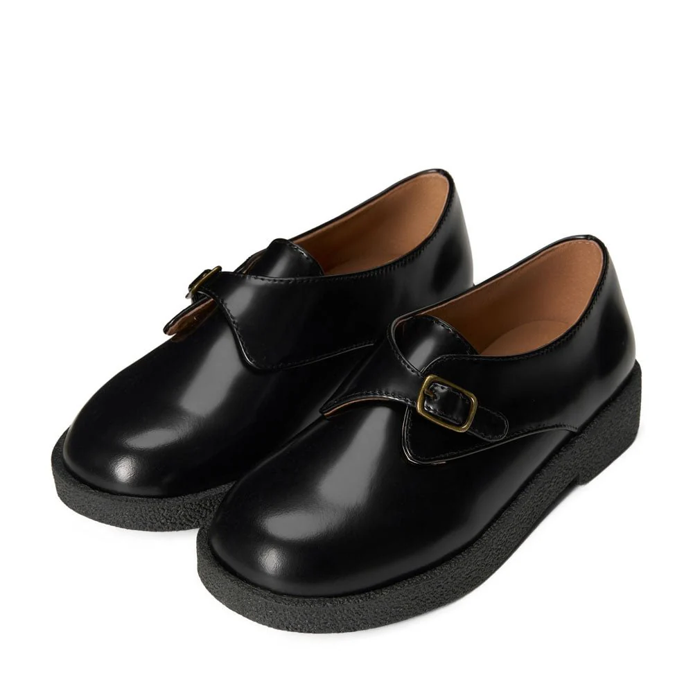 Astrid Black Brogues - Image 2