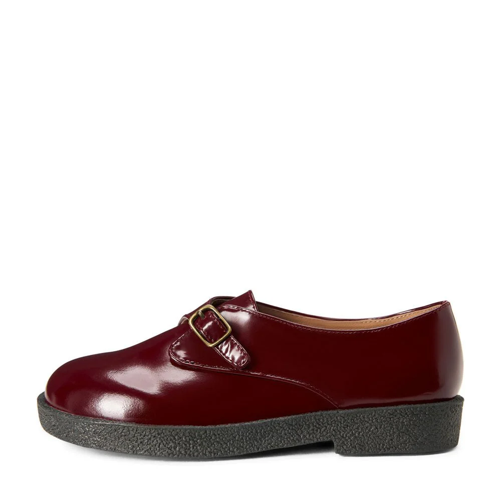 Astrid Burgundy Brogues
