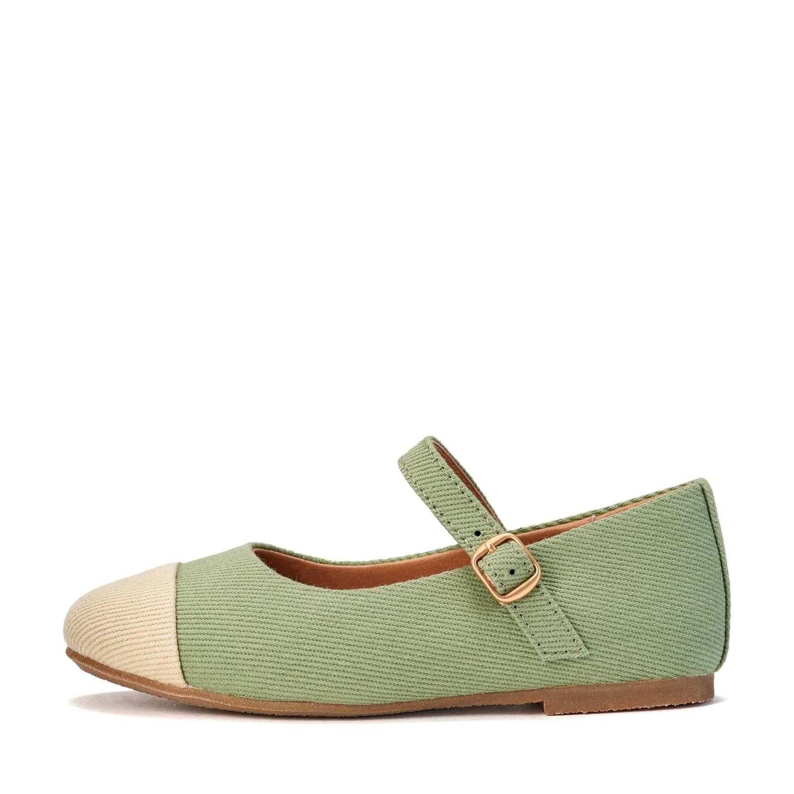 Bebe Canvas 2.0 Green/Beige Shoes