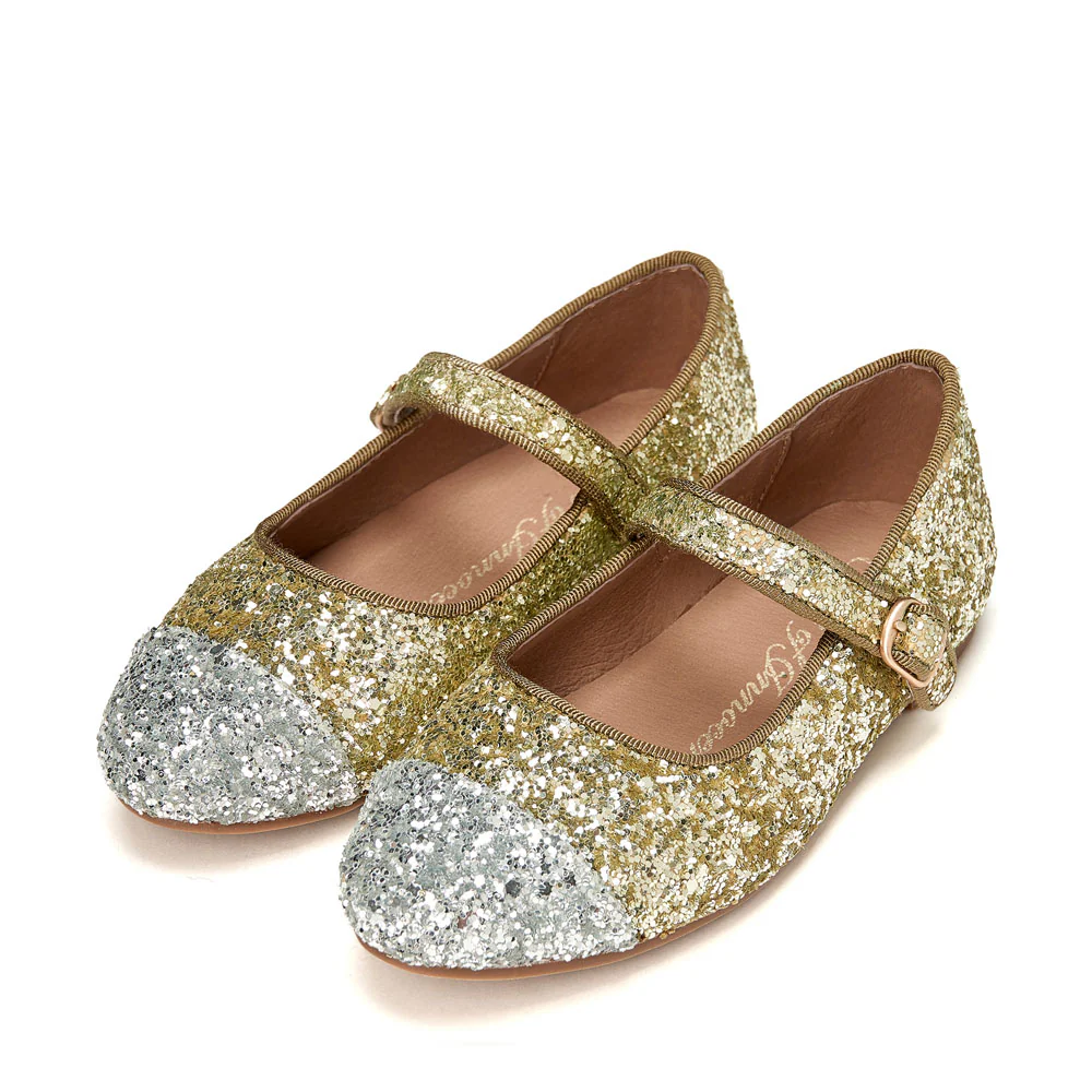 Bebe Glitter 2.0 Gold/Silver Shoes - Image 2