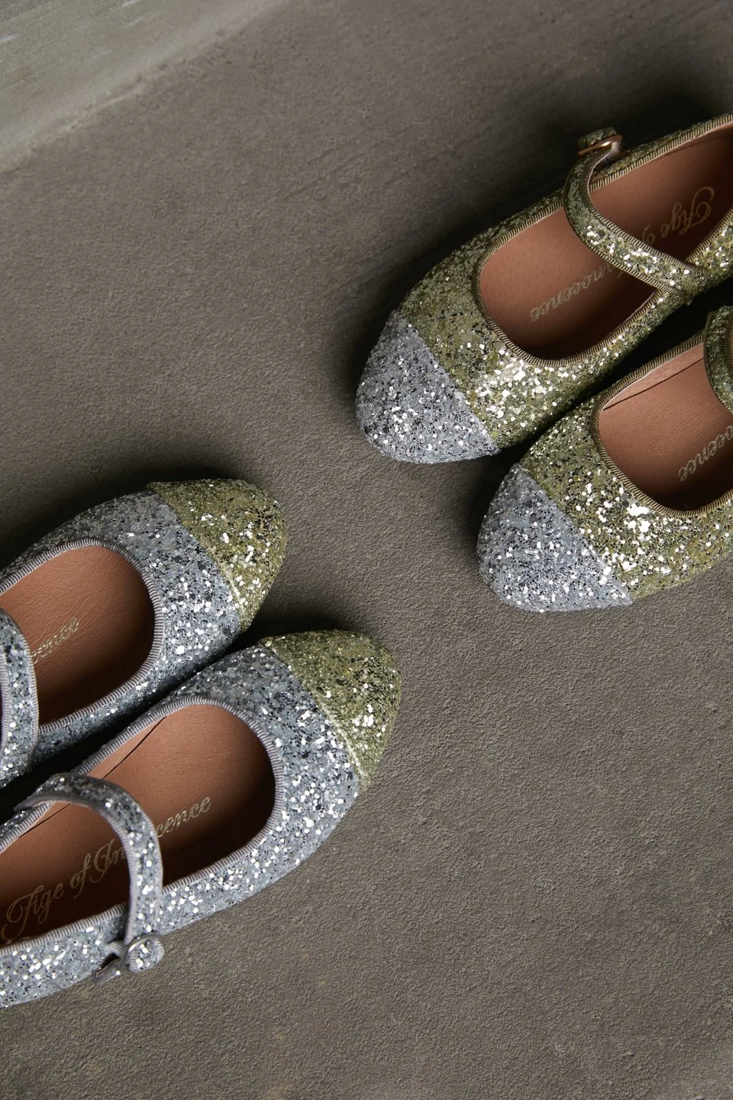 Bebe Glitter 2.0 Silver/Gold Shoes - Image 4