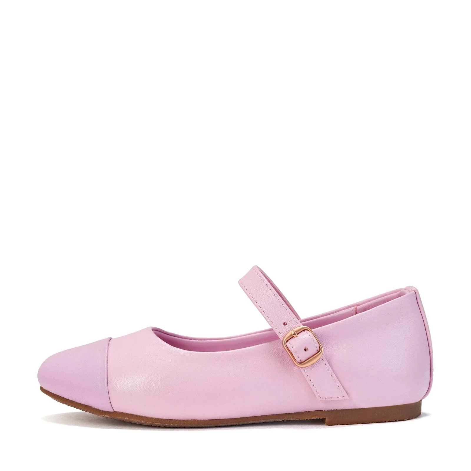 Bebe Leather Lilac Shoes