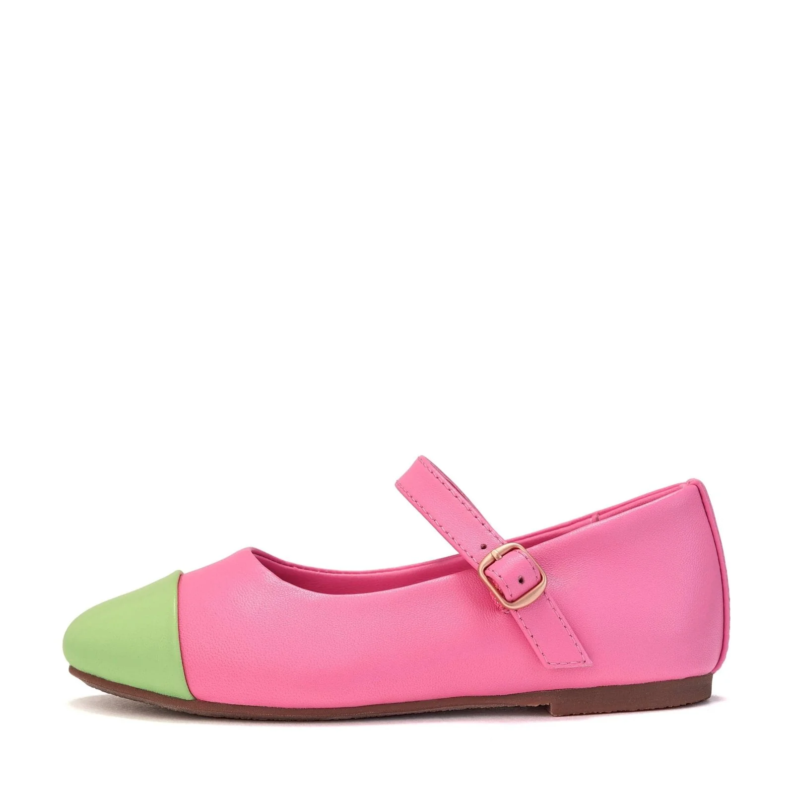 Bebe Leather 2.0 Fuchsia/Green Shoes