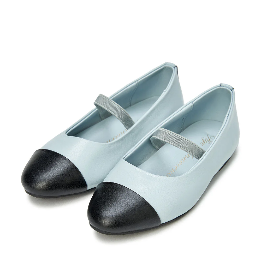 Bebe Leather 3.0 Blue/Black Shoes - Image 2