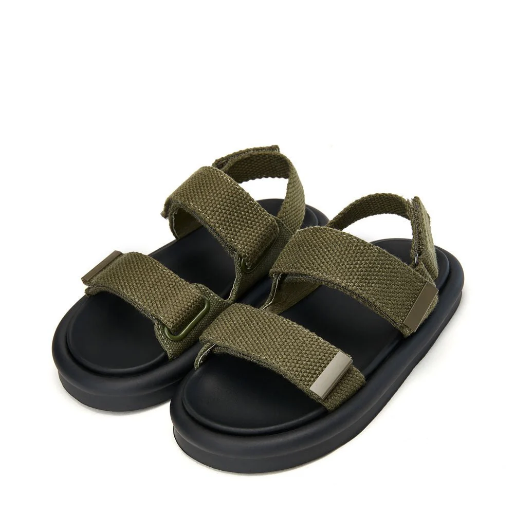 Ben Khaki Sandals - Image 2