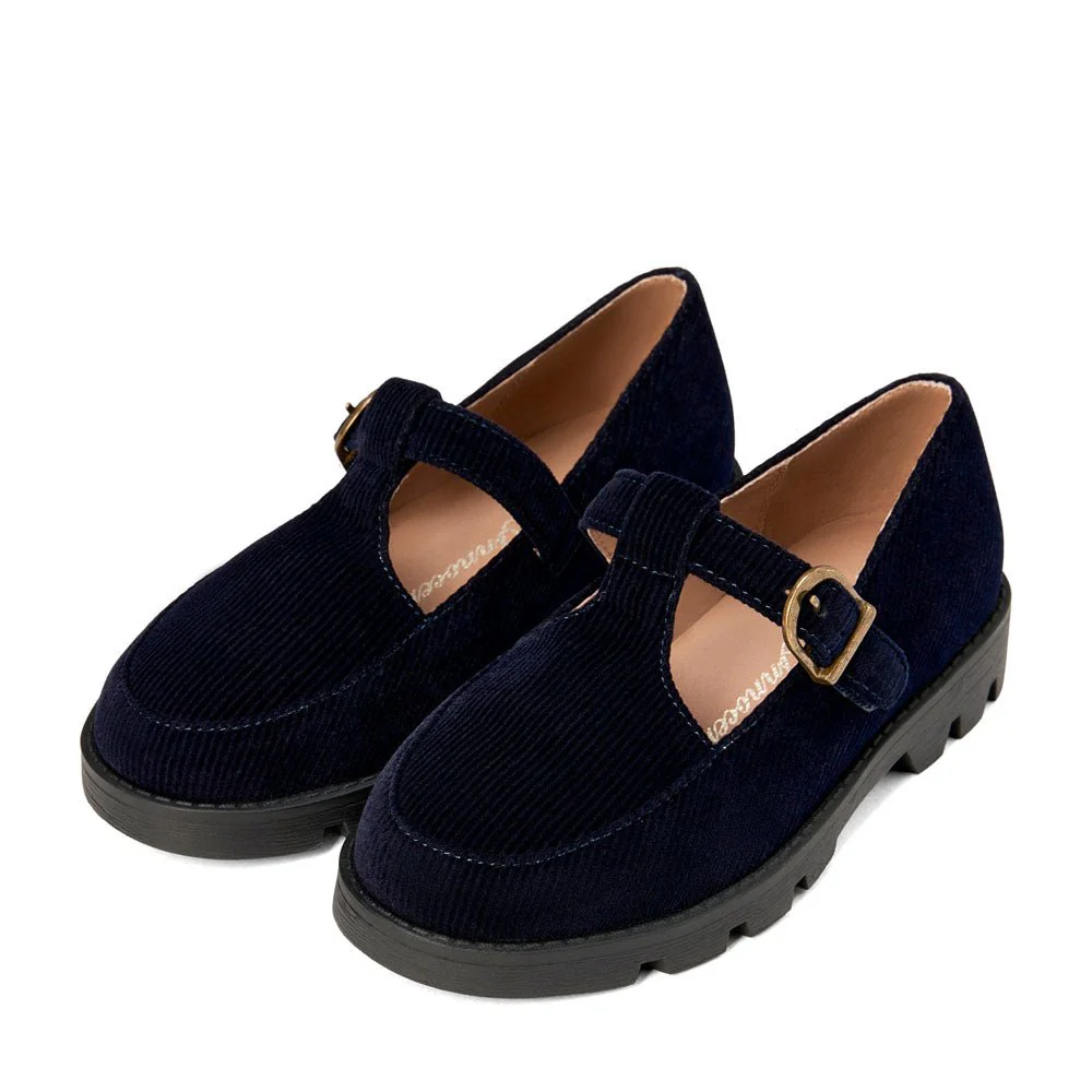Berta Navy Shoes - Image 2