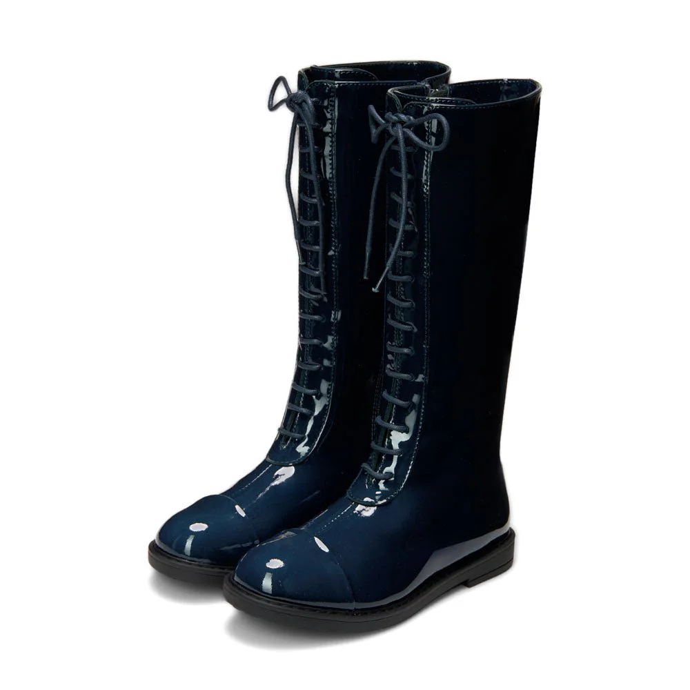 Blair PL Navy Boots - Image 2