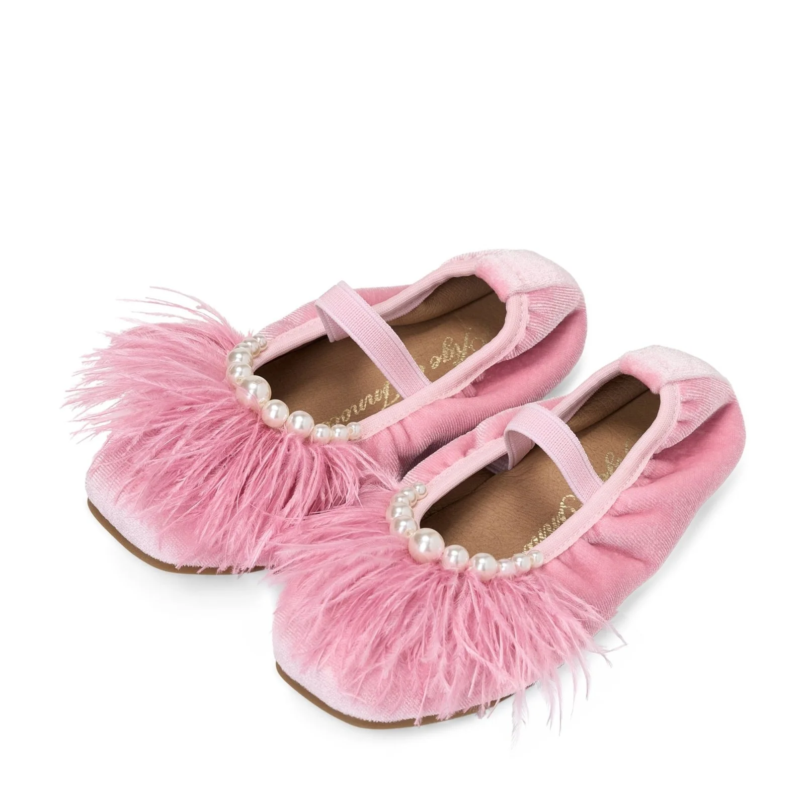 Blanche Pink Flats - Image 2