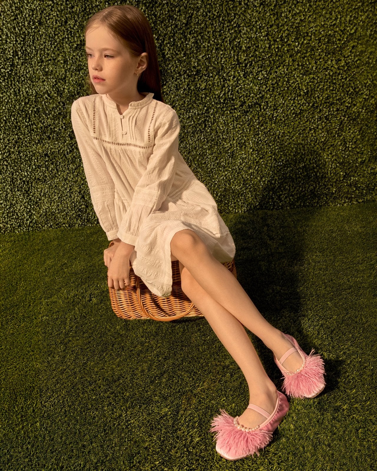 Blanche Pink Flats - Image 4