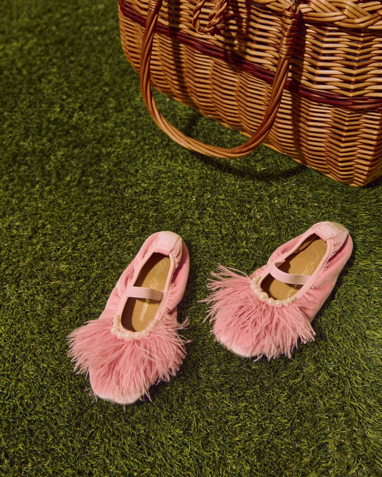 Blanche Pink Flats - Image 5