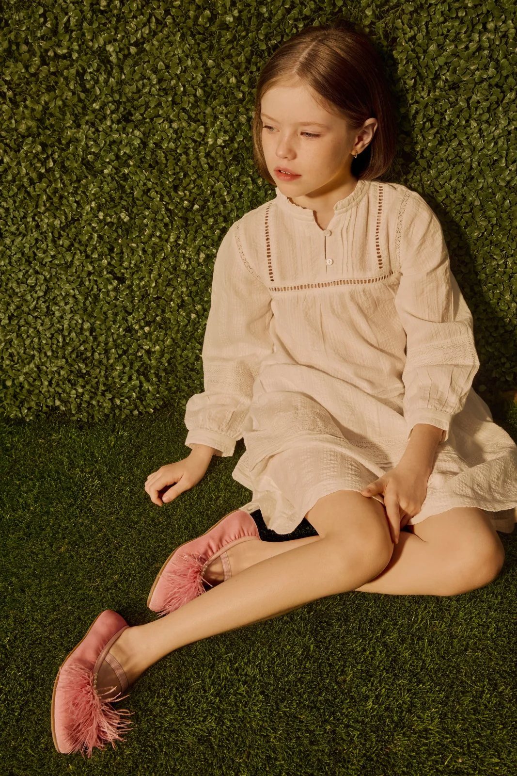 Blanche Pink Flats - Image 6