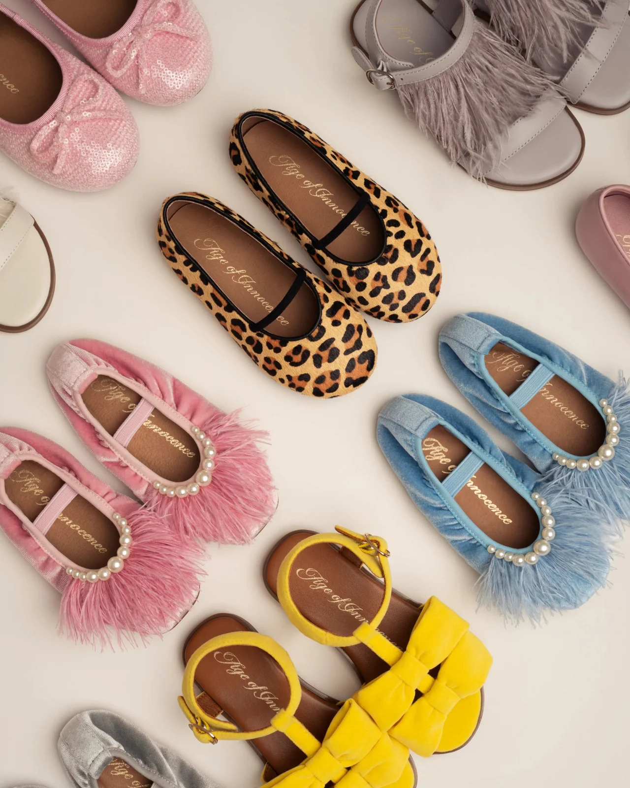 Blanche Pink Flats - Image 8