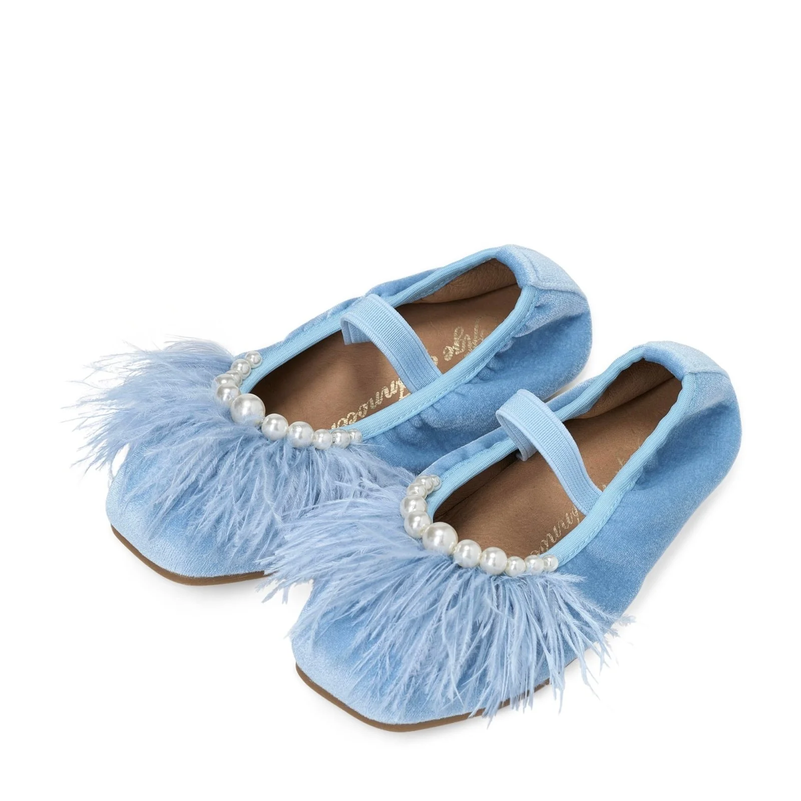Blanche Blue Flats - Image 2