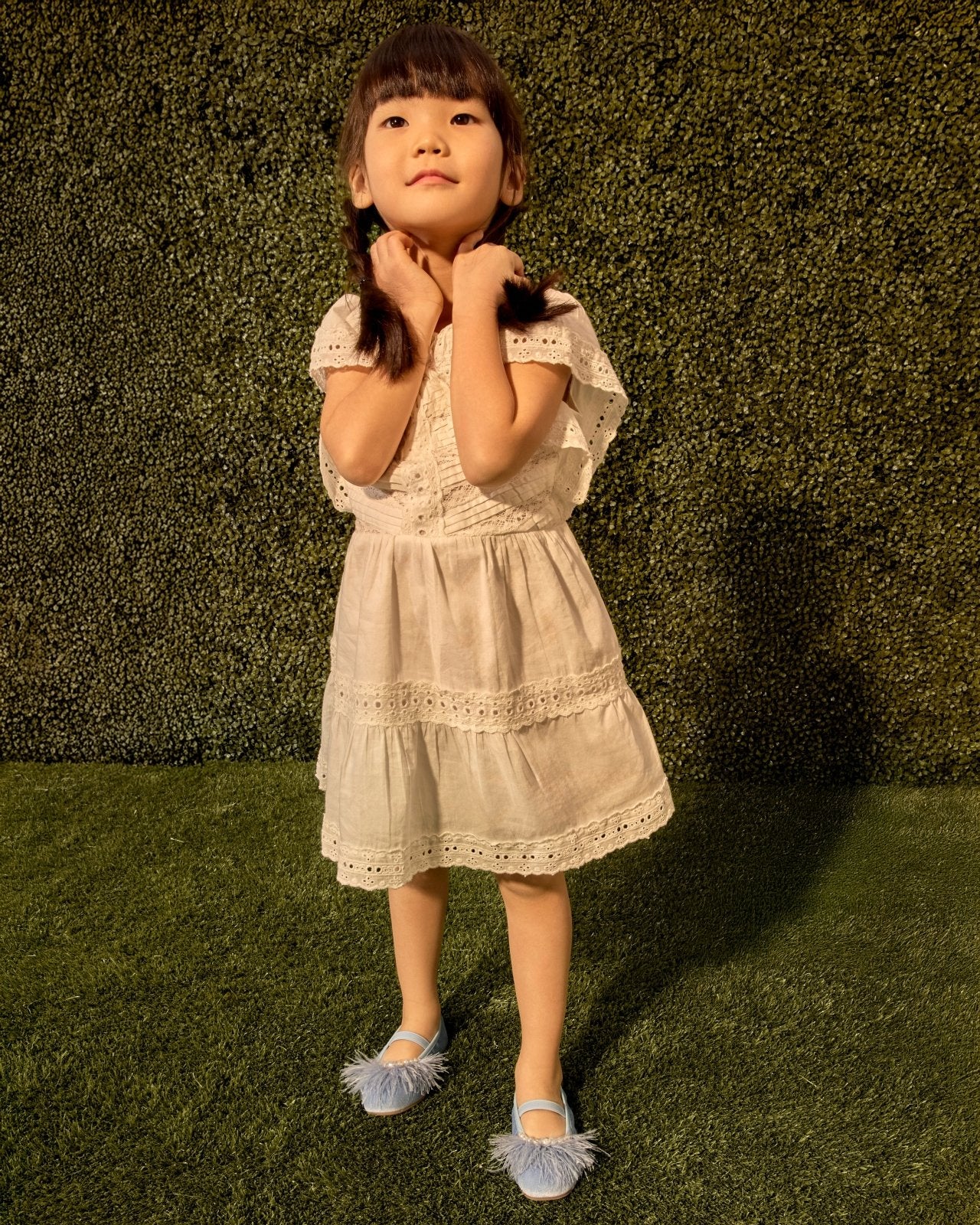 Blanche Blue Flats - Image 3