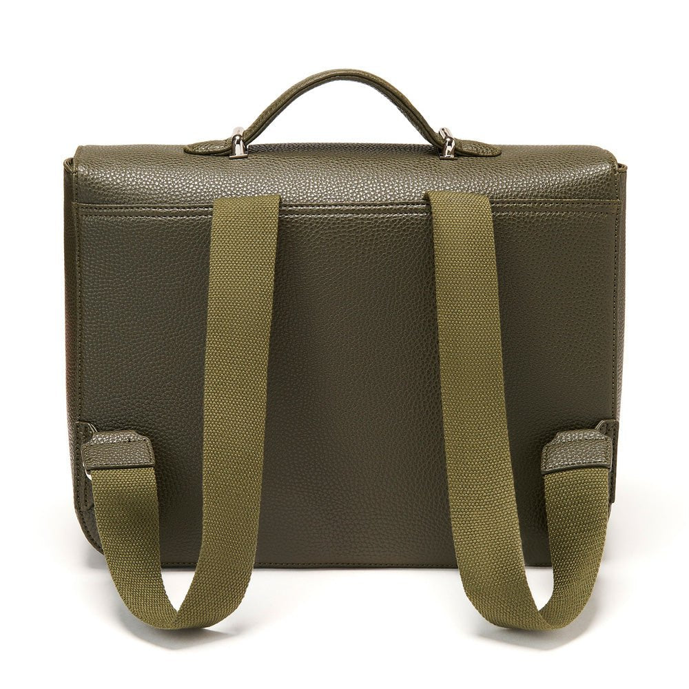 Boston Khaki Schoolbag - Image 3