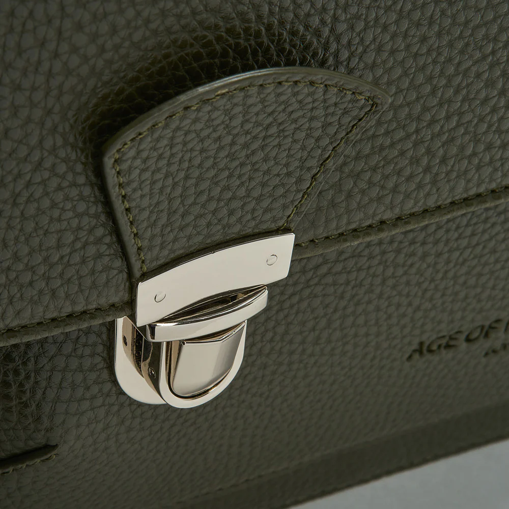 Boston Khaki Schoolbag - Image 6