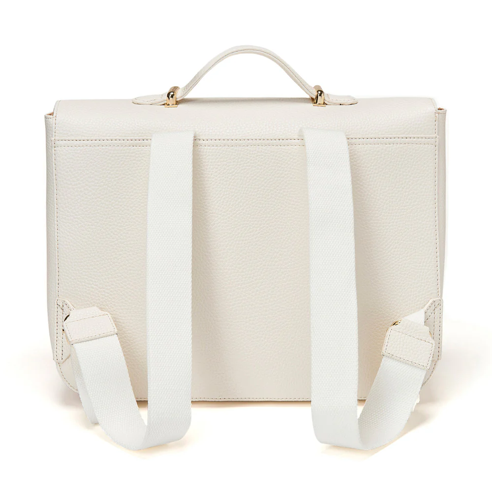 Boston White Schoolbag - Image 3