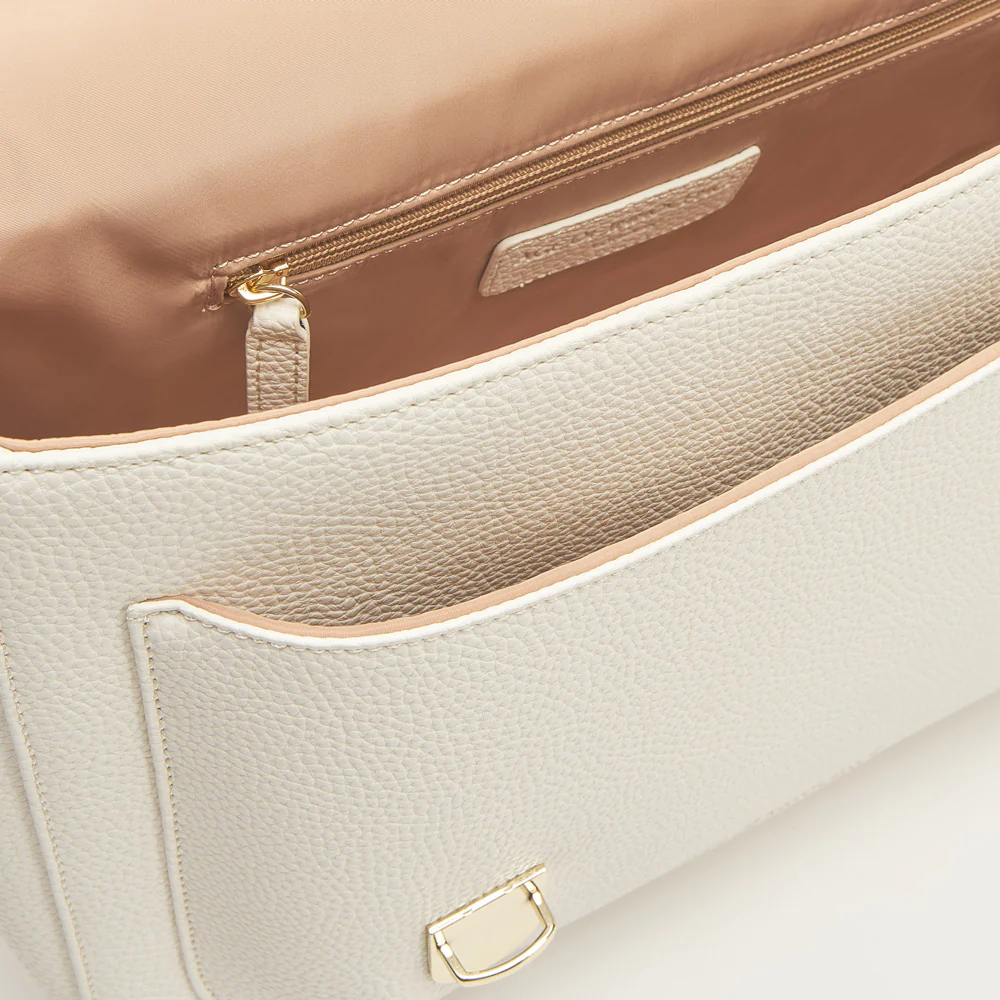 Boston White Schoolbag - Image 5