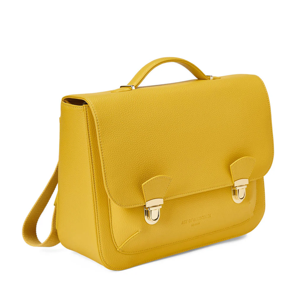 Boston Yellow Schoolbag - Image 2