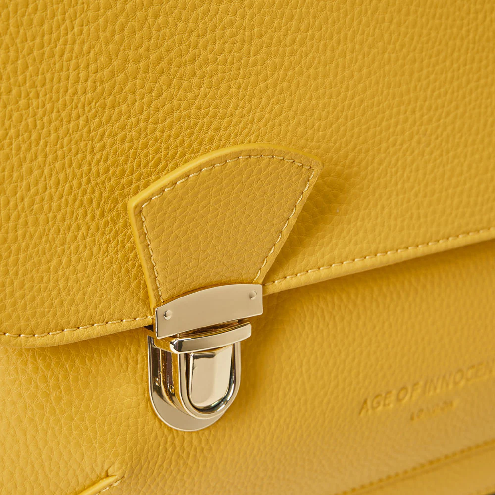 Boston Yellow Schoolbag - Image 6