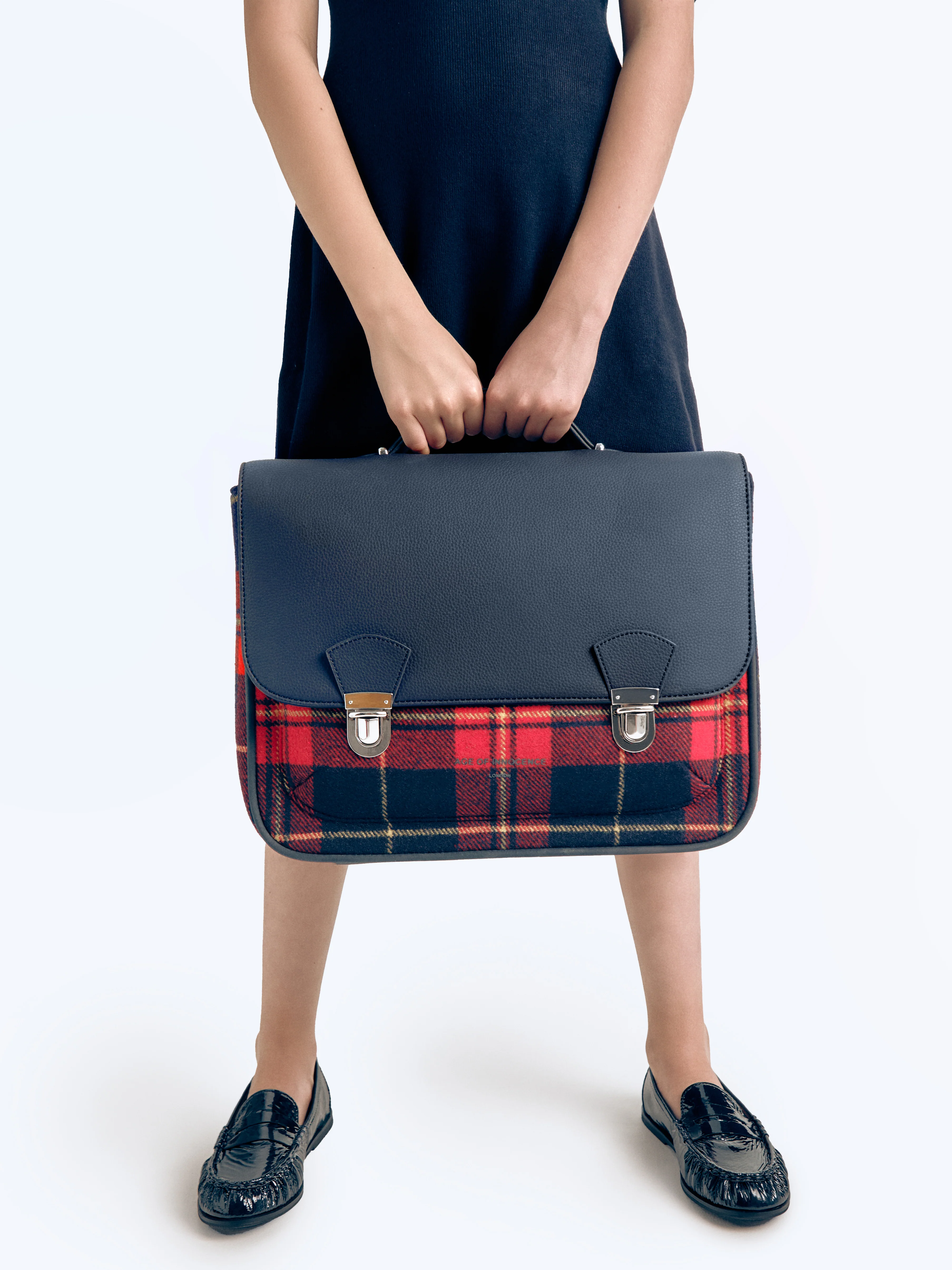 Boston 2.0 Navy Schoolbag - Image 7