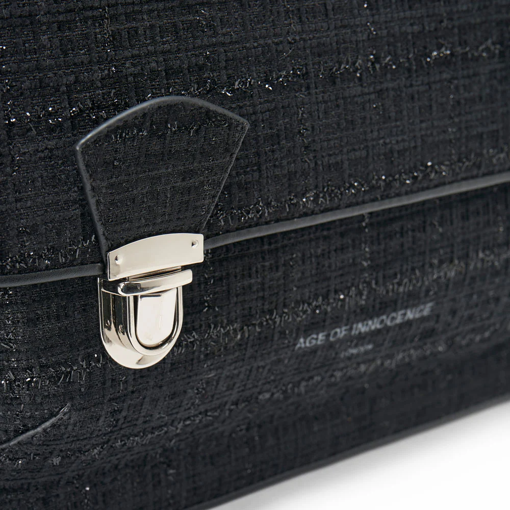 Boston Tweed Black Schoolbag - Image 5