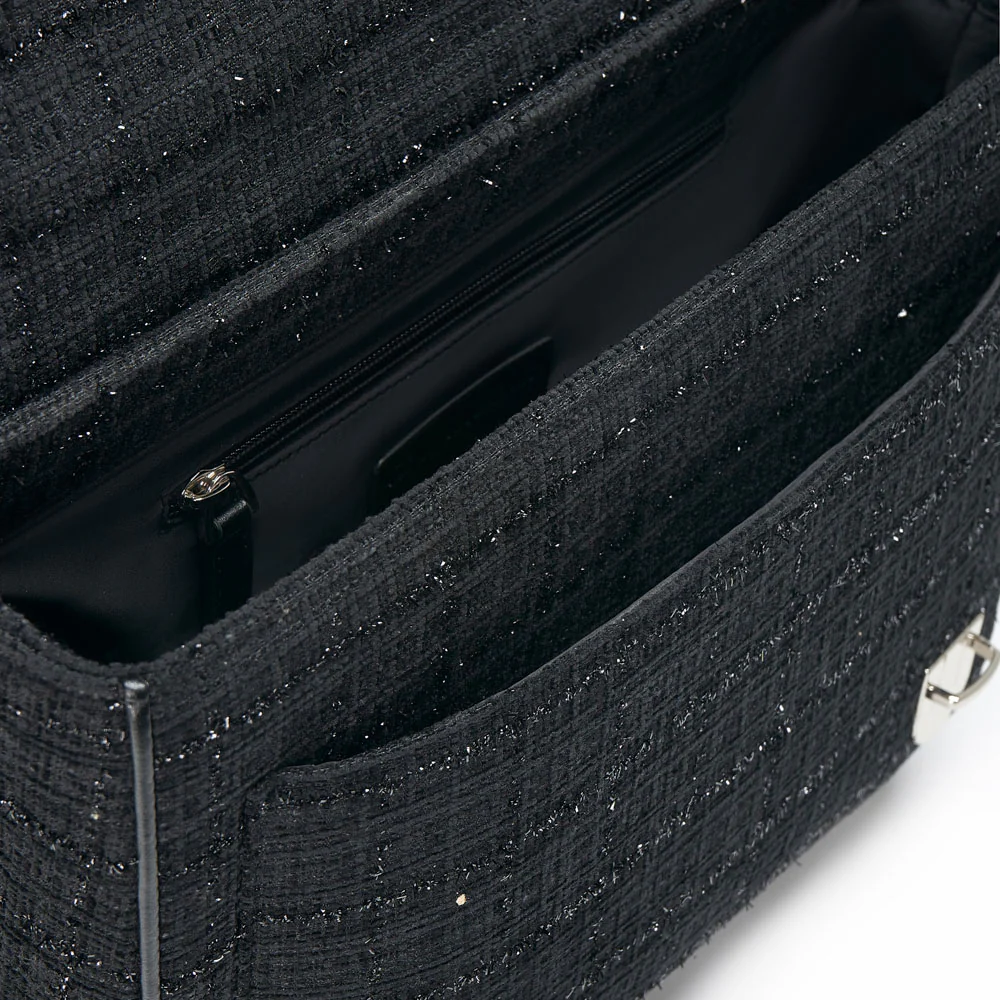 Boston Tweed Black Schoolbag - Image 7