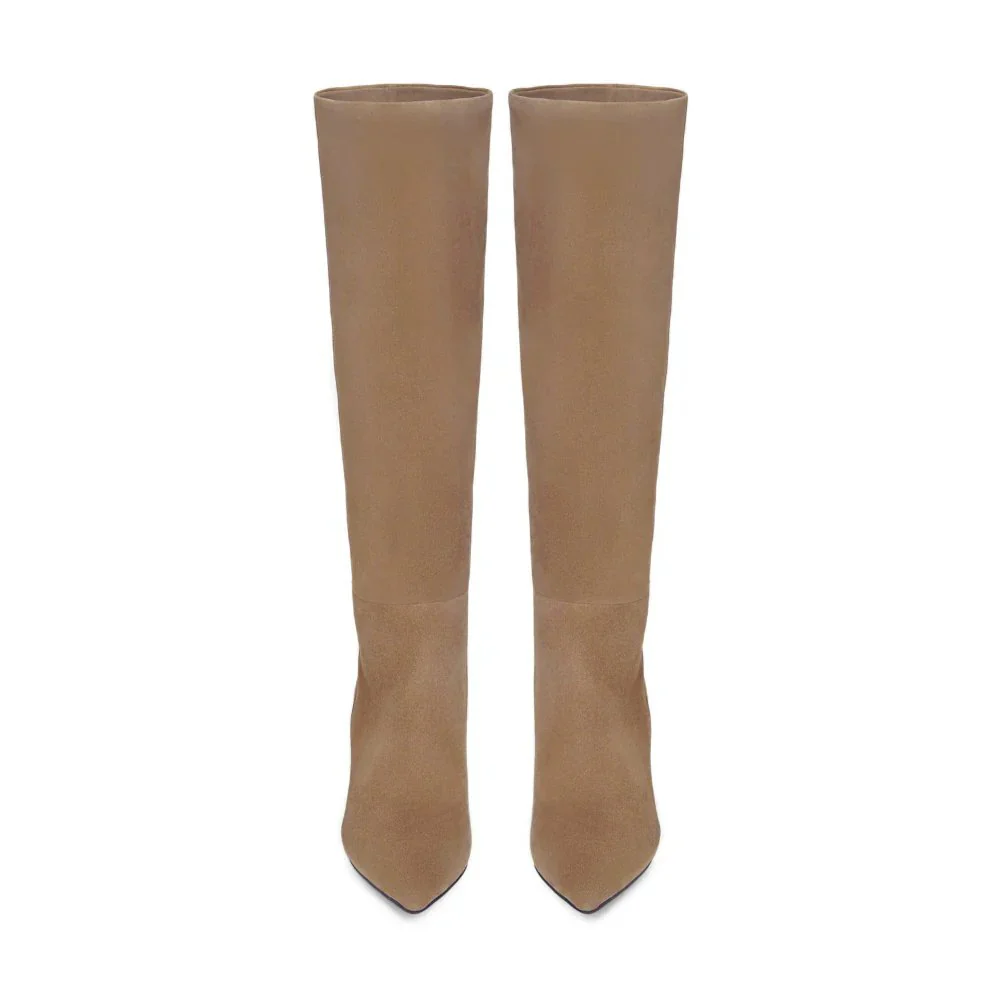 Brigitte Beige Boots - Image 3