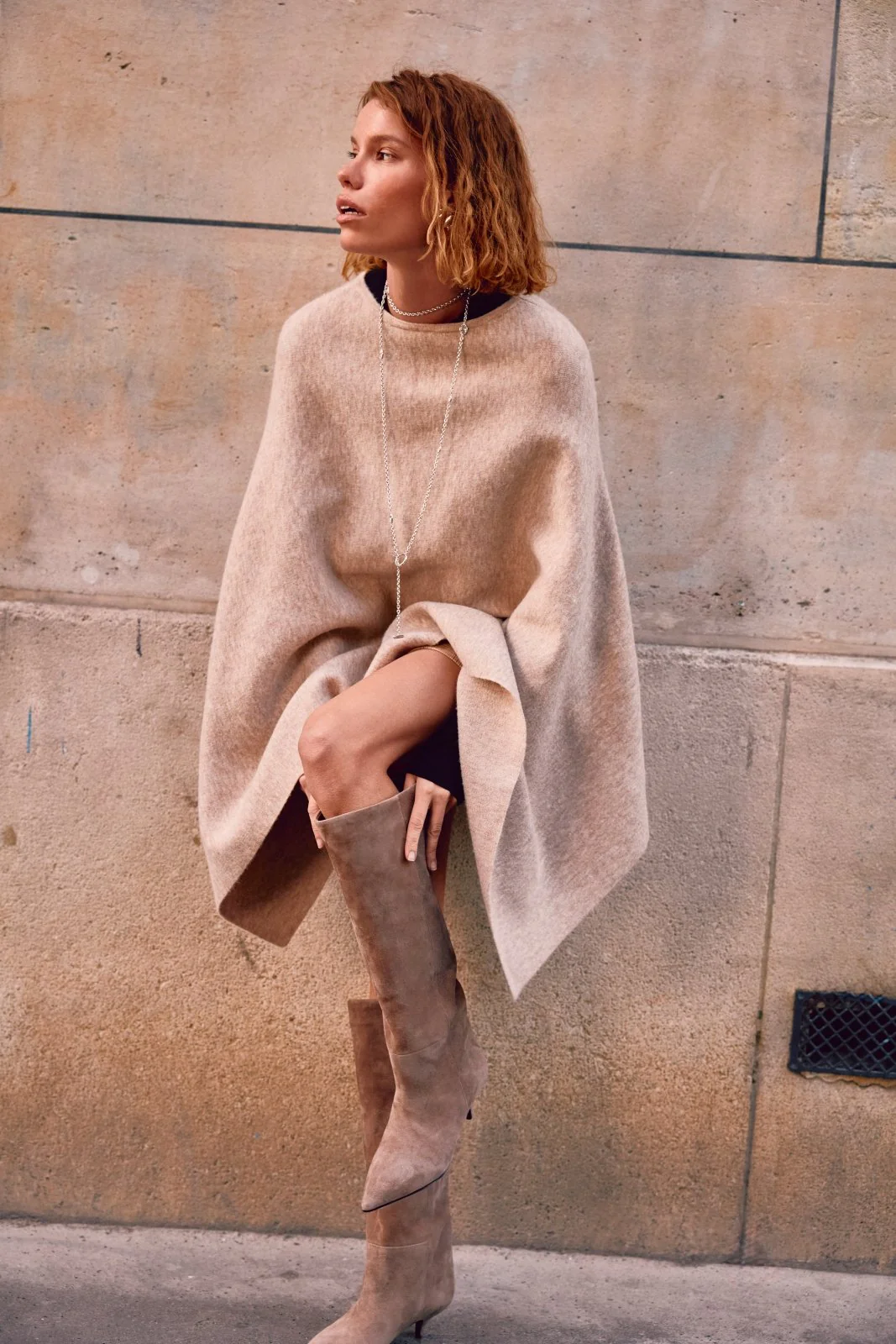Brigitte Beige Boots - Image 5