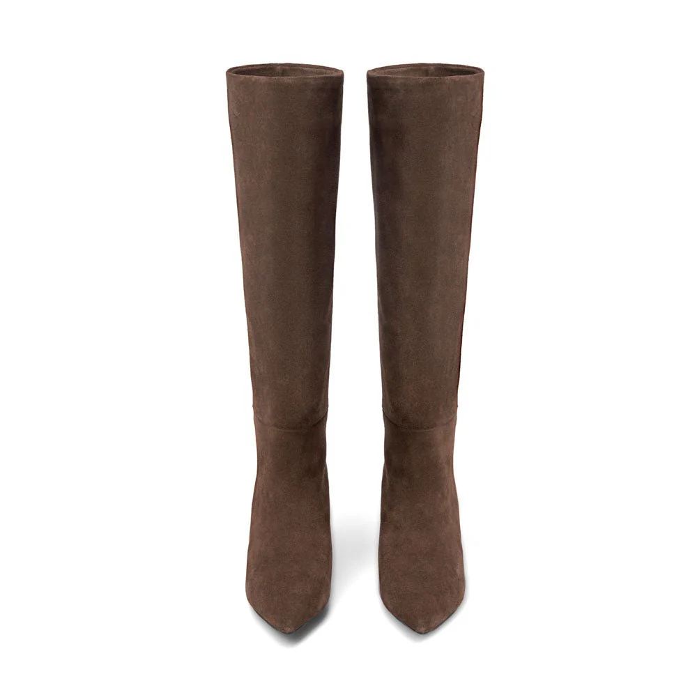Brigitte Chocolate Boots - Image 3